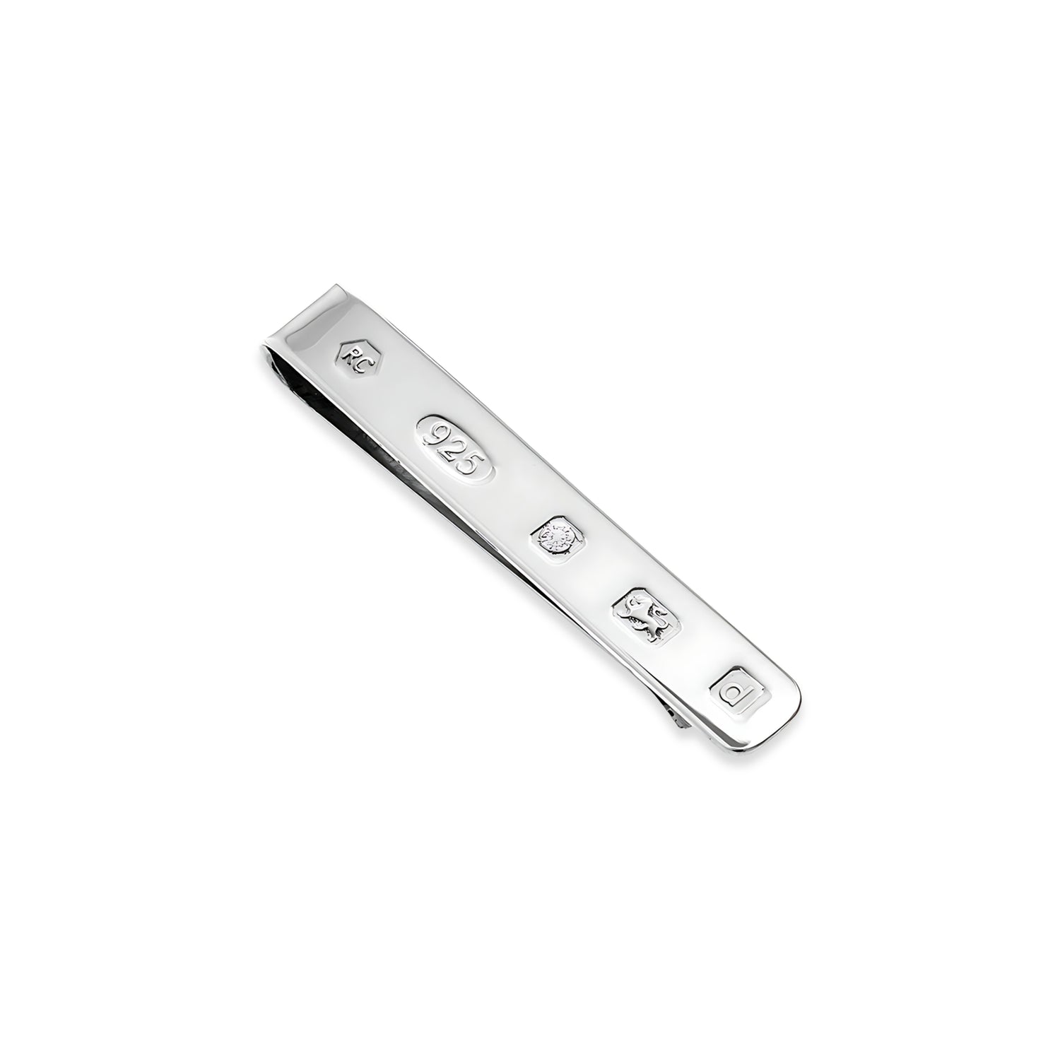 Carrs Silver Sterling Silver Hallmark Tie Slide