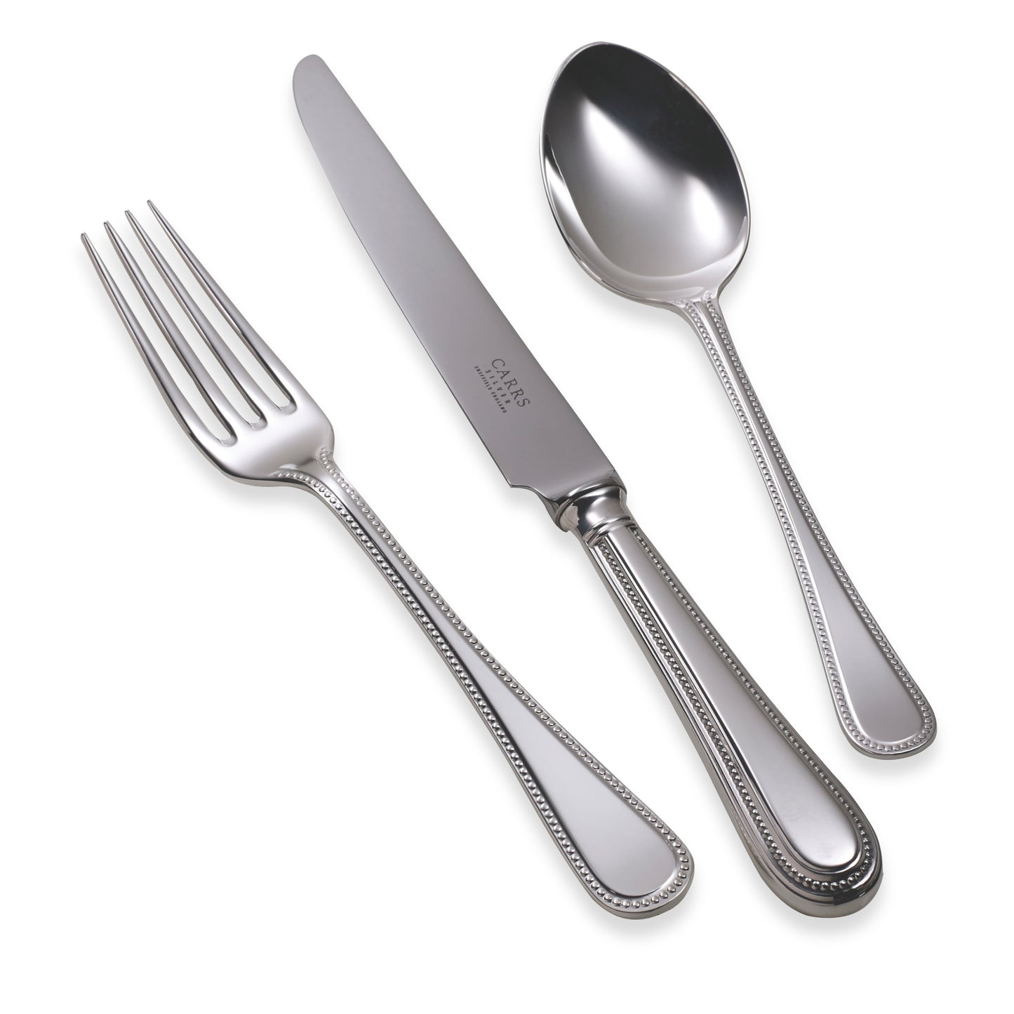Carrs Silver Bead Silverplate Cutlery Collection