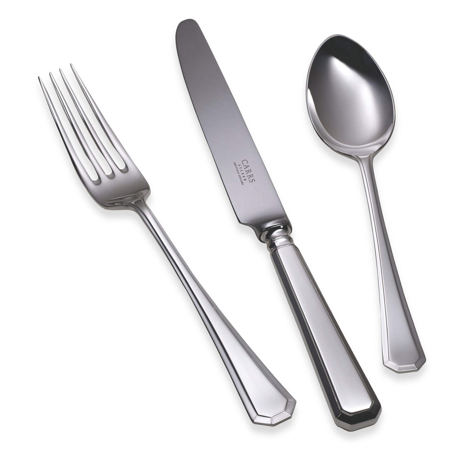 Carrs Silver Grecian Silverplate Cutlery Collection