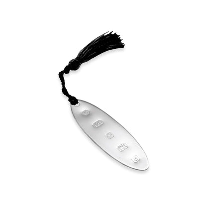 Carrs Silver Hallmarked Oval Sterling Silver Bookmark