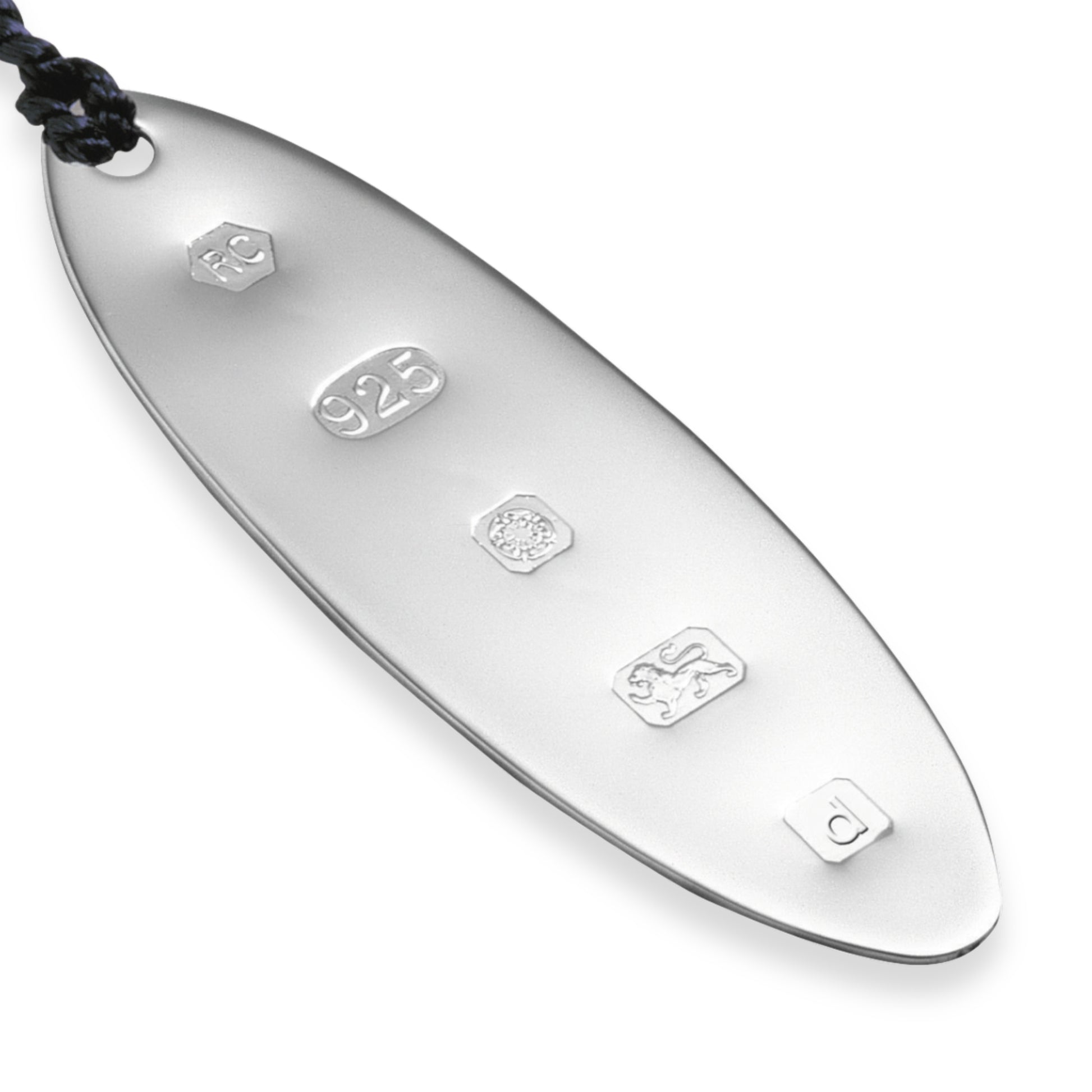 Carrs Silver Hallmarked Oval Sterling Silver Bookmark