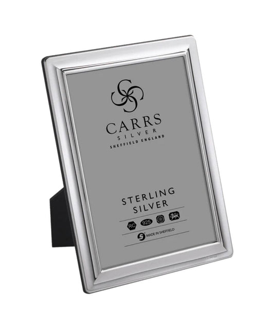 Carrs Silver Plain Bevel Sterling Silver Frame