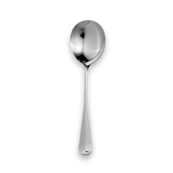 Carrs Silver Rattail Sterling Silver Cutlery | Round Soup Spoon