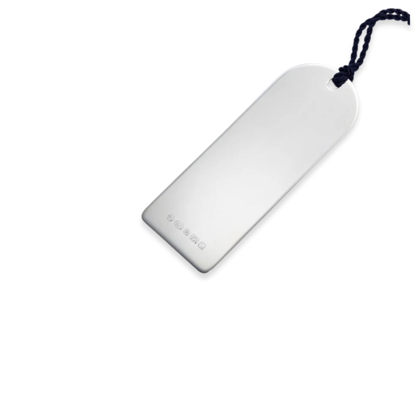 Carrs Silver Rectangular Sterling Silver Bookmark