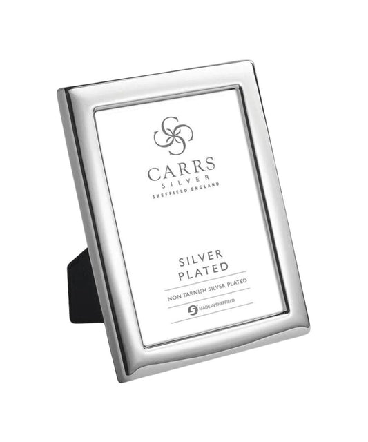 Carrs Silver Traditional Plain Silverplate Frame