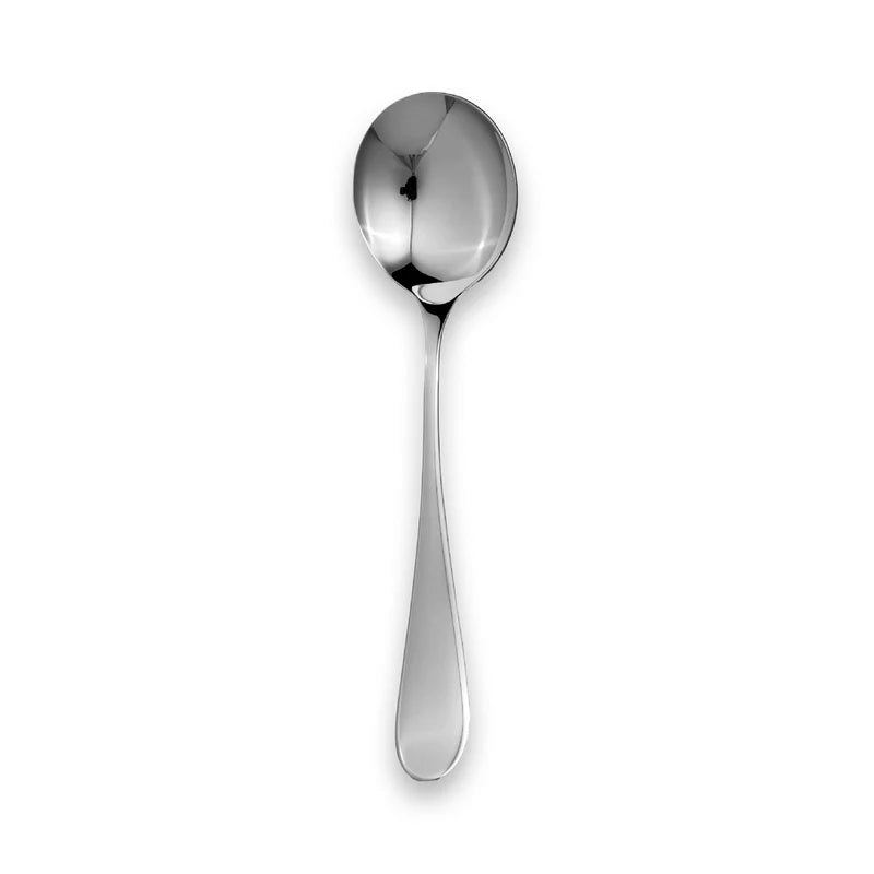 Carrs Silver Vision Sterling Silver Cutlery | Round Soup Spoon