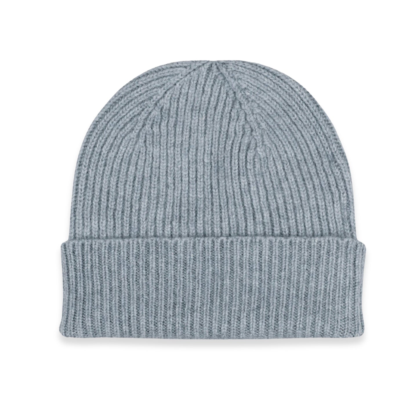 Cashmere Ribbed Hat in Haar