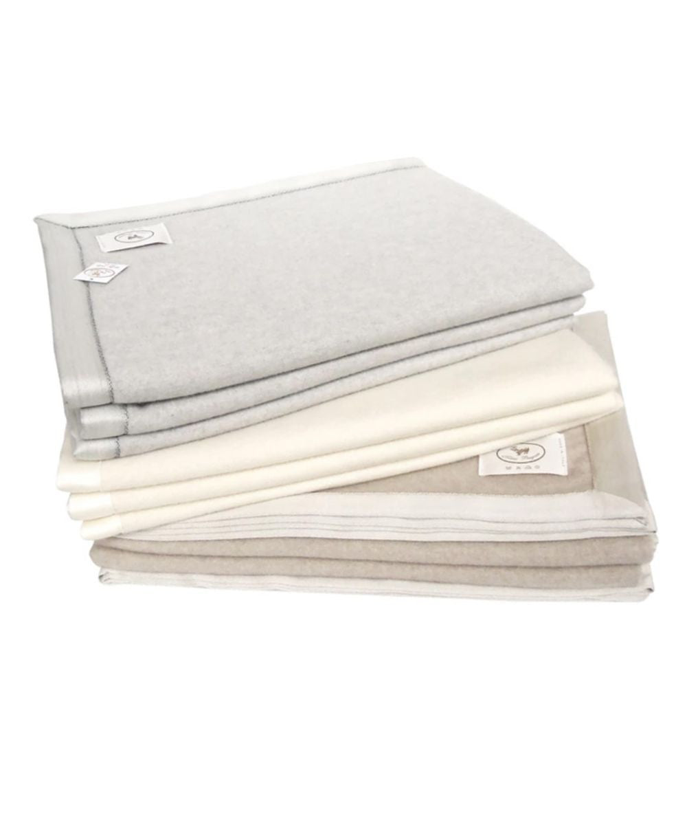 Cashmere and Silk Blend Bed Blanket