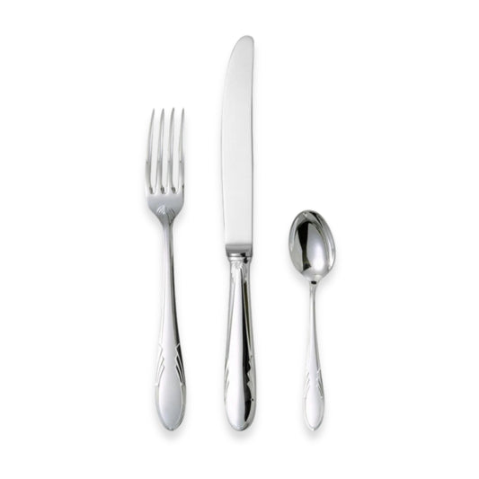 Chambly Art Deco (Saint Odile) Silverplate Flatware Collection