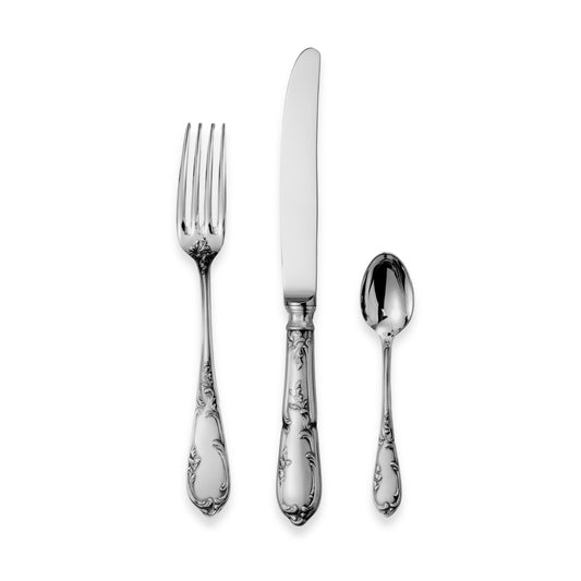 Chambly Bien Aimé Matte Silverplate Flatware Collection