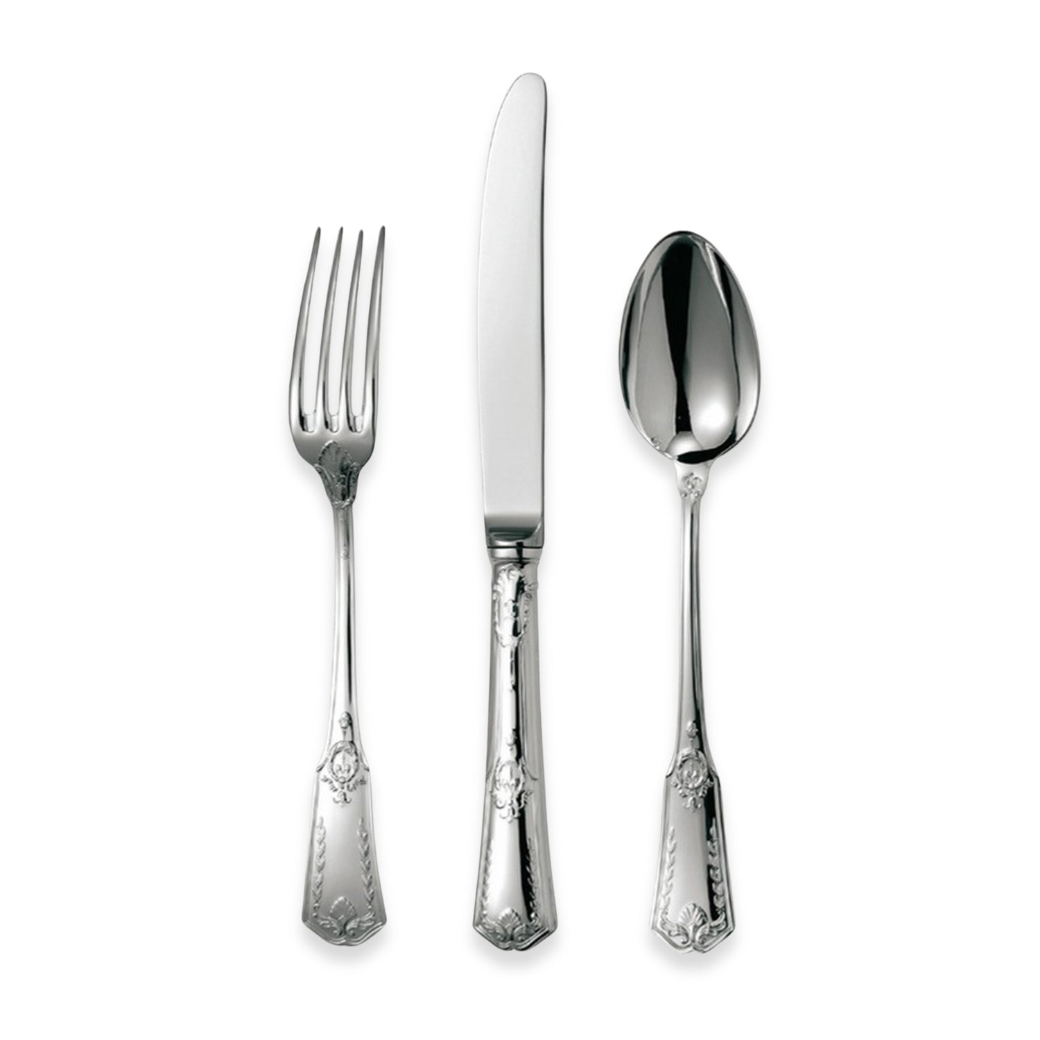 French Empire (Sans Gene) Silverplate Flatware Collection