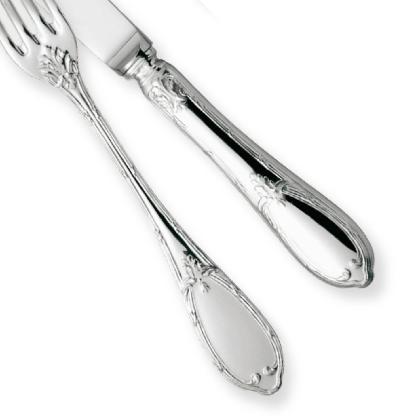 Chambly Rubans Louis XVI (Rubans 34) Silverplate Flatware Collection