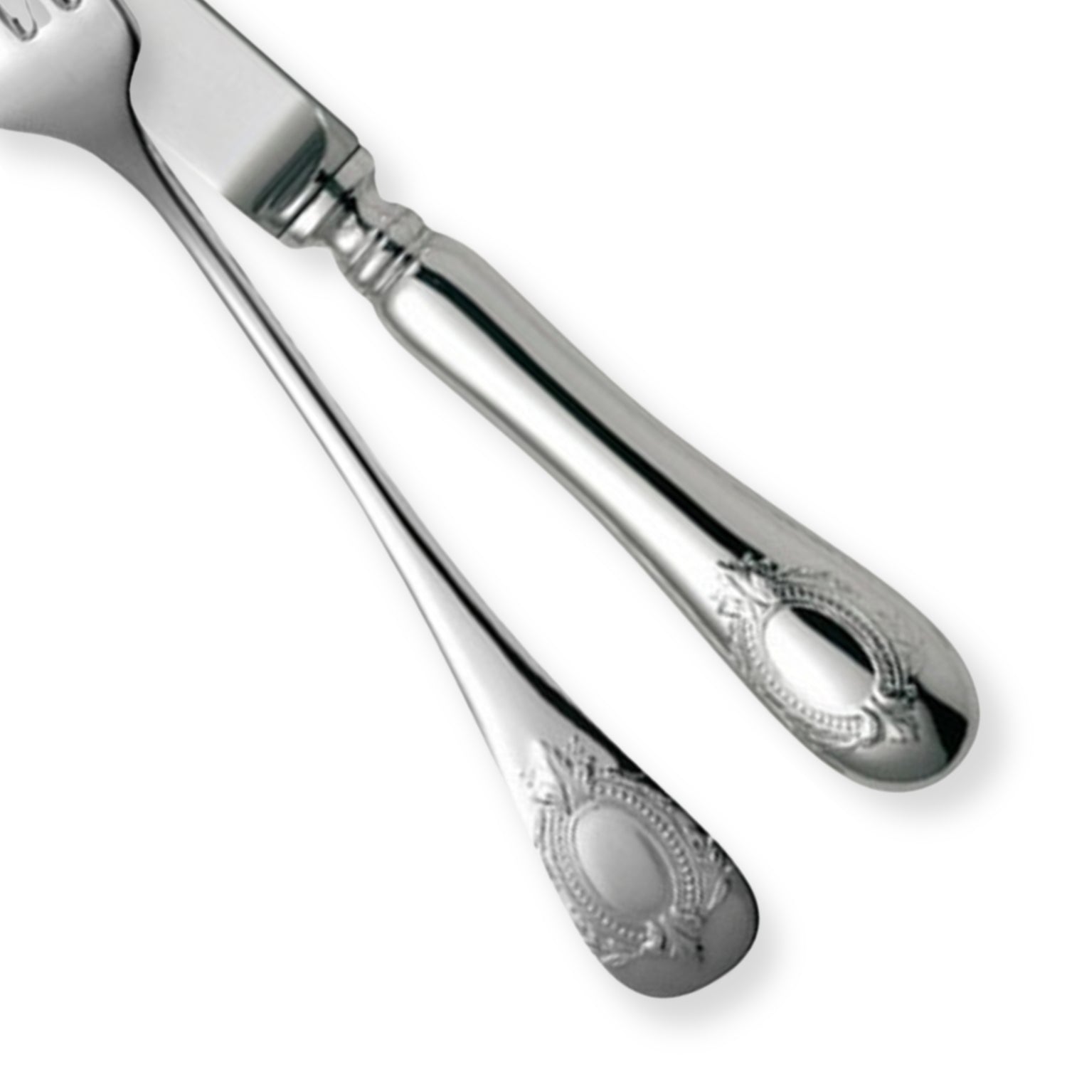 Chambly Medallion Silverplate Flatware Collection