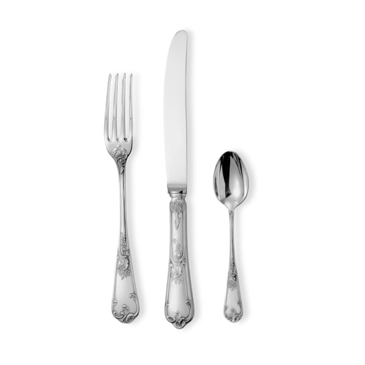 Chambly Régence 23 Matte Silverplate Flatware Collection