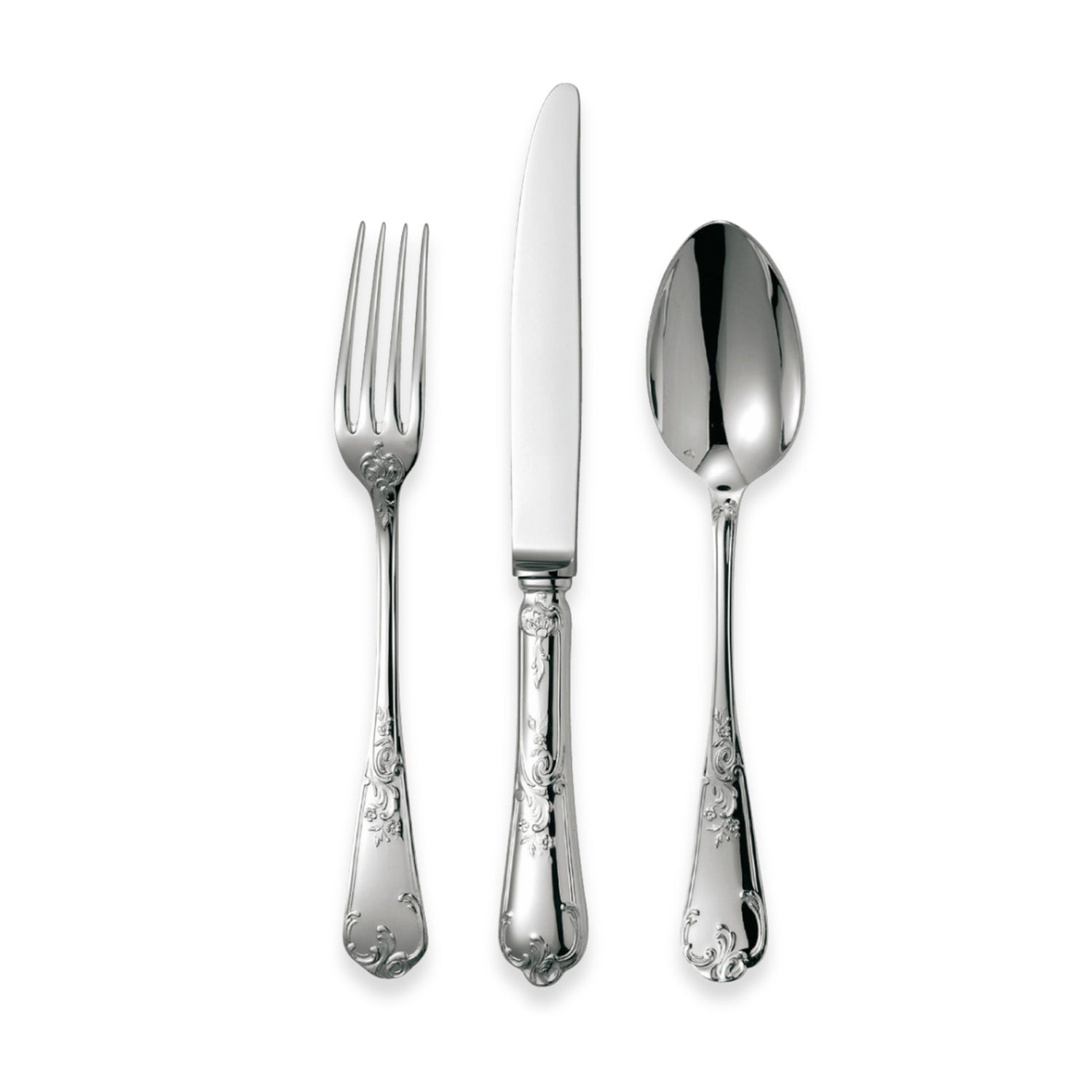 Chambly Régence 23 Silverplate Flatware Collection