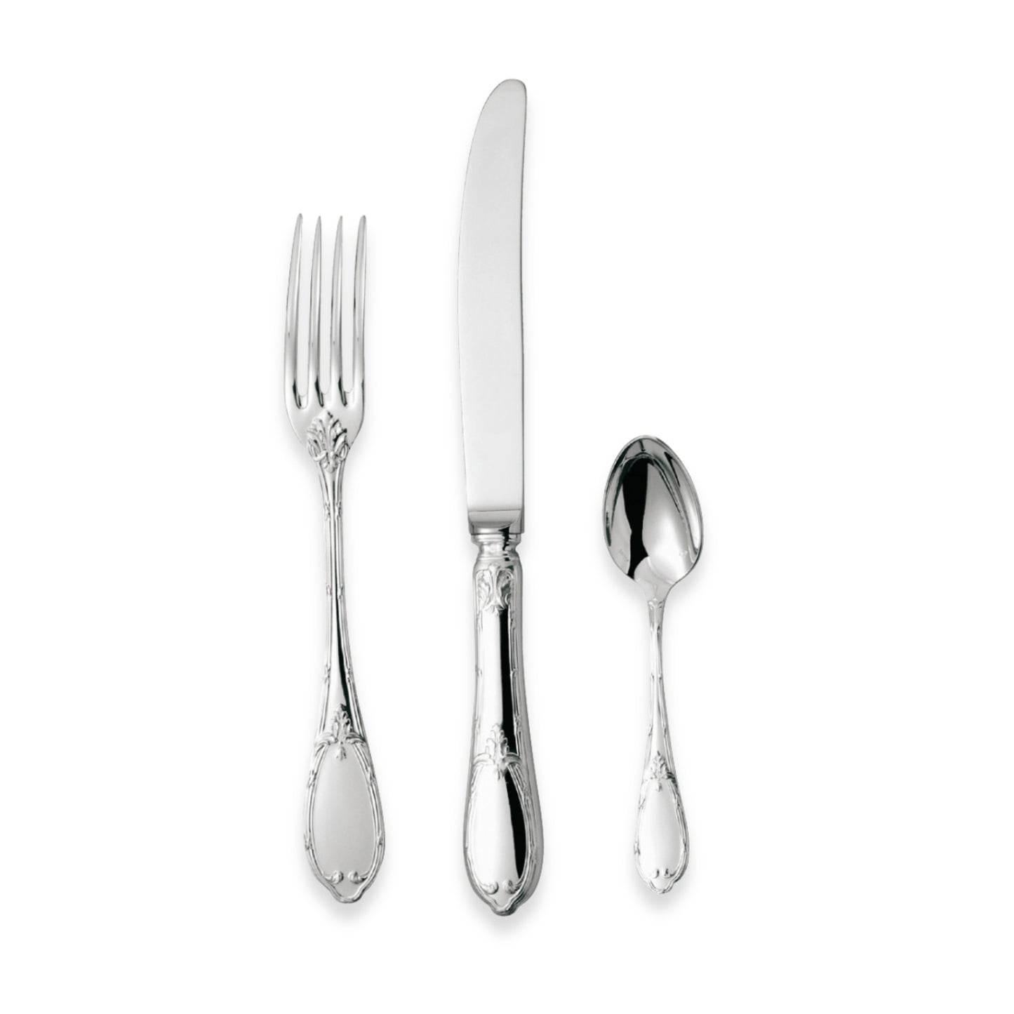 Chambly Rubans Louis XVI (Rubans 34) Silverplate Flatware Collection