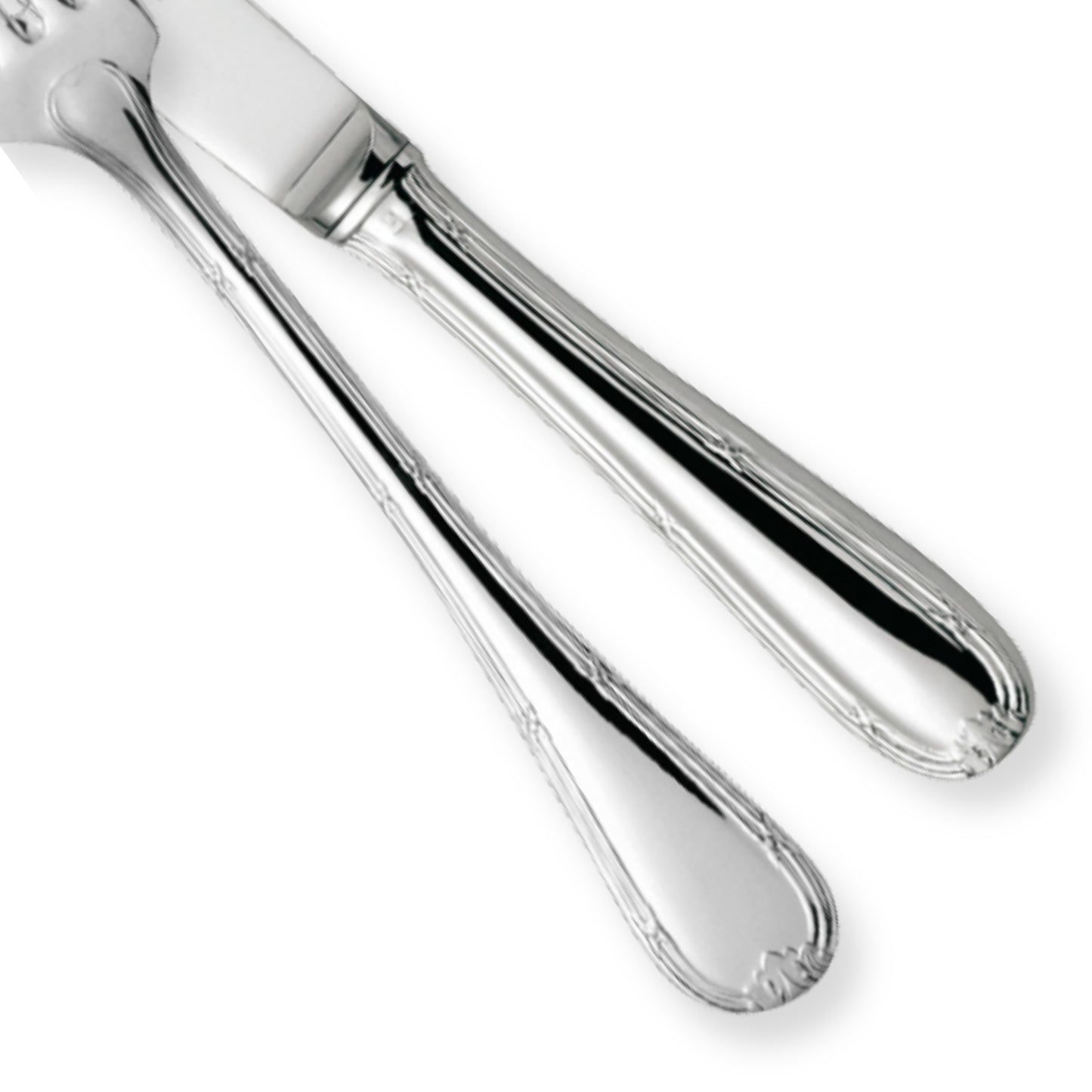 Chambly Rubans Croises Silverplate Flatware Collection