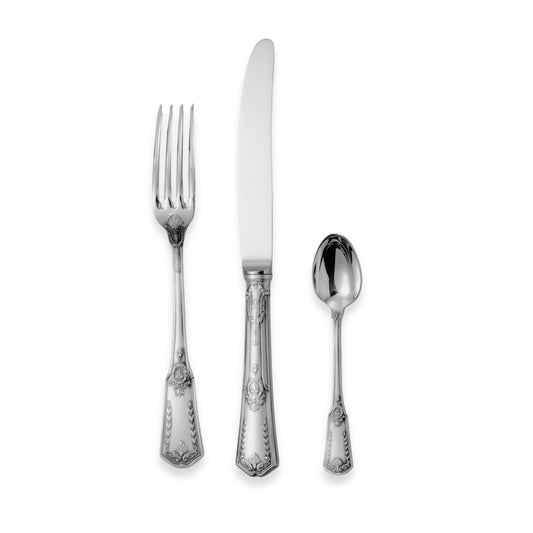 Chambly French Empire (Sans Gene) Matte Silverplate Flatware Collection