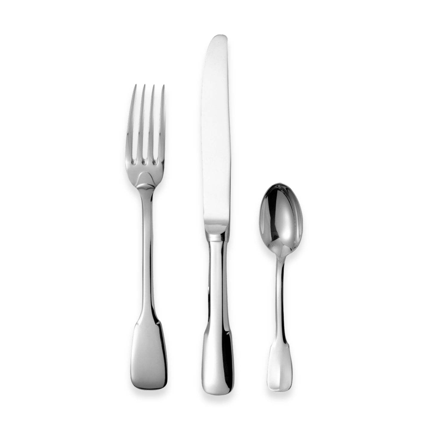 Chambly Vieux Paris (Uni Plat) Silverplate Flatware Collection