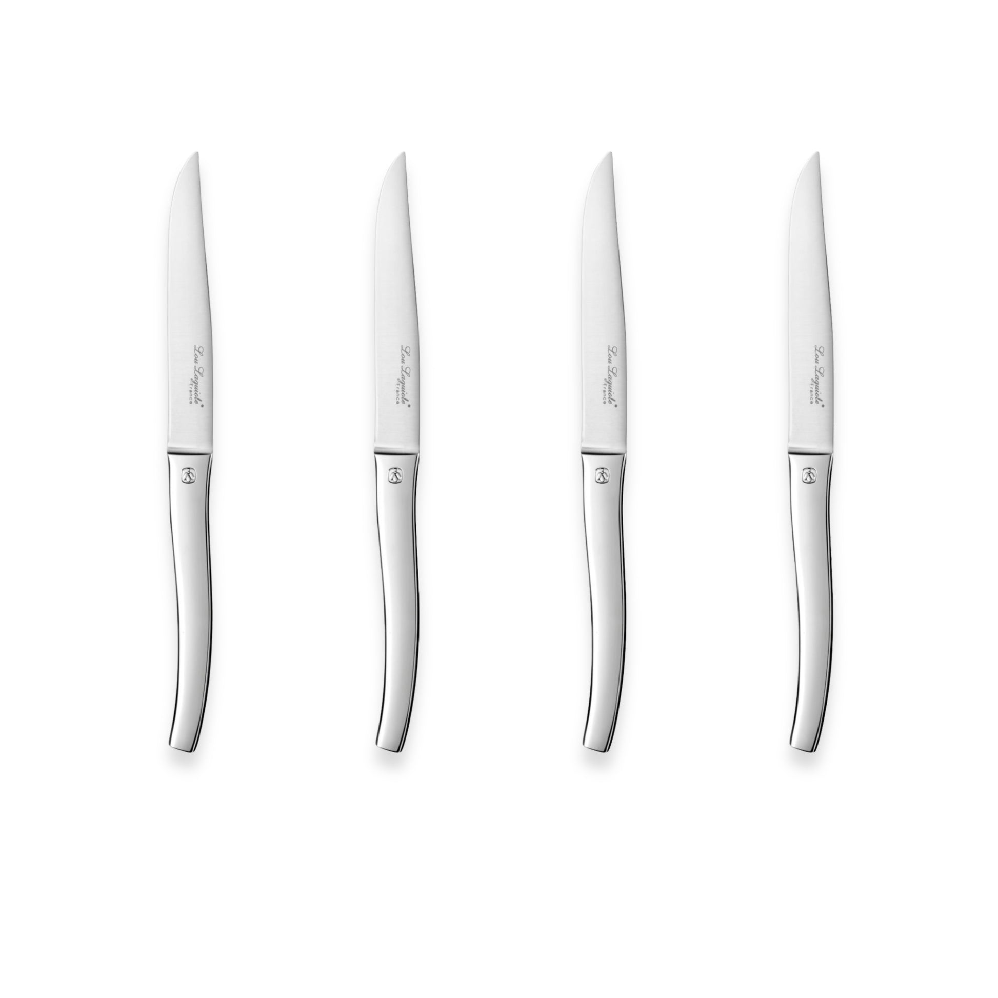 Couzon Alphonse Abeille Stainless Steel Steak Knives (Set of Four)