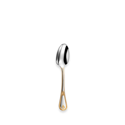 Couzon Consul Stainless Steel Flatware Collection with Gold Accents | Teaspoon