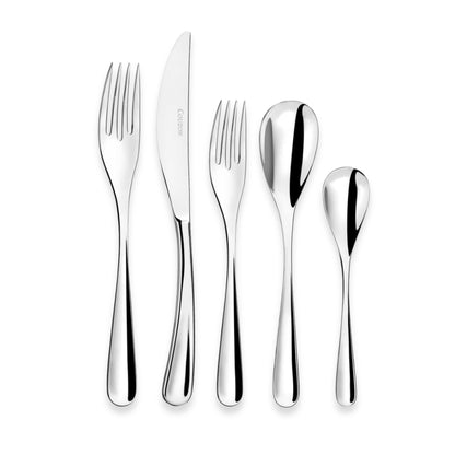 Couzon Éole Stainless Steel Flatware Collection | Five-Piece Place Setting