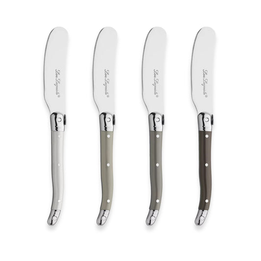 Couzon Mixed Traditional Butter Spreaders (Set of Four)