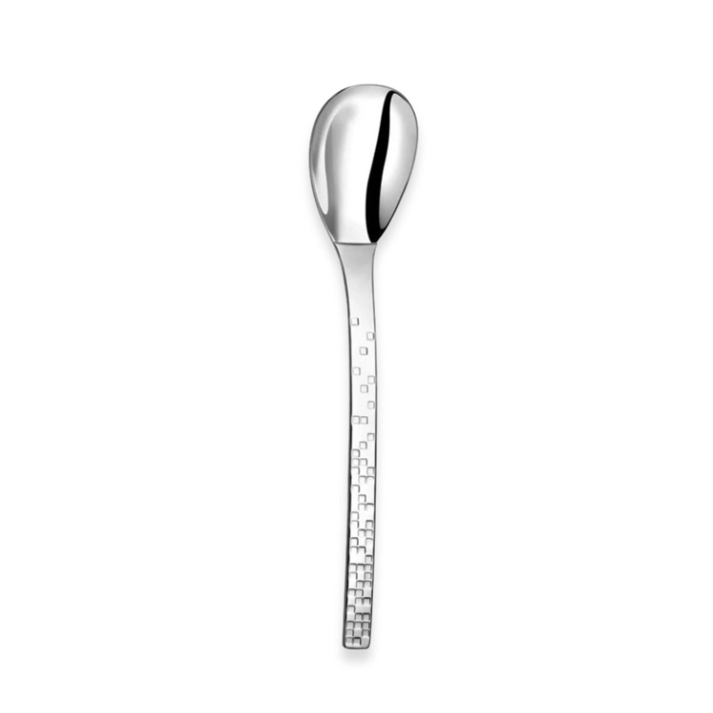 Couzon Pix'elle 3D Stainless Steel Flatware Collection | Dessert Spoon