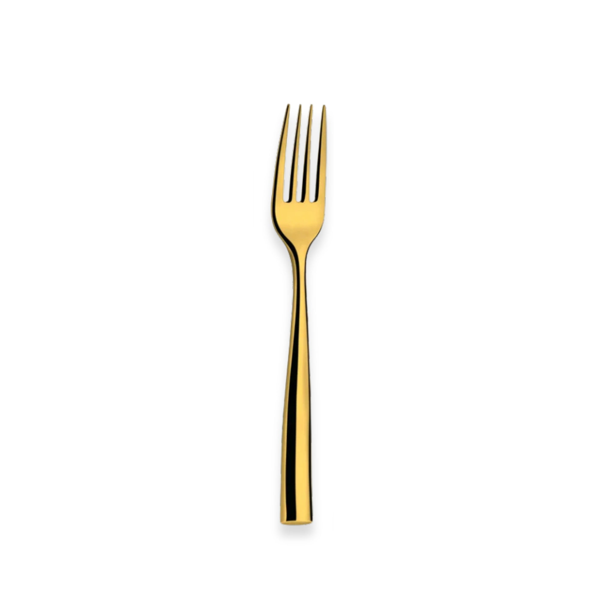 Couzon Silhouette Gold PVD Flatware Collection | Table Fork