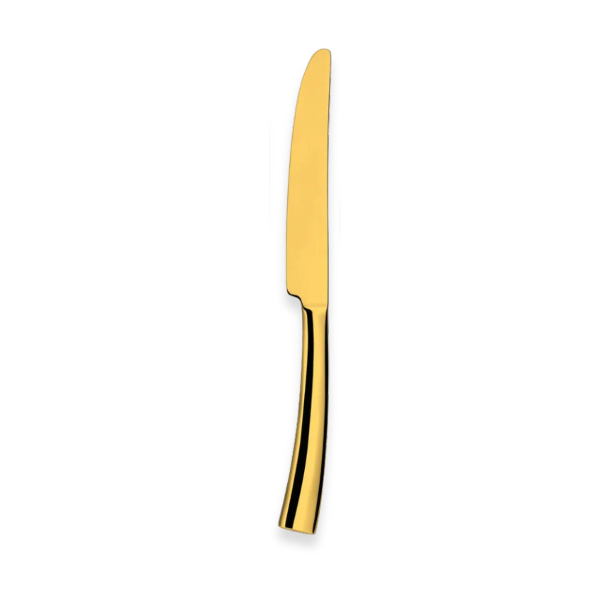 Couzon Silhouette Gold PVD Flatware Collection | Table Knife