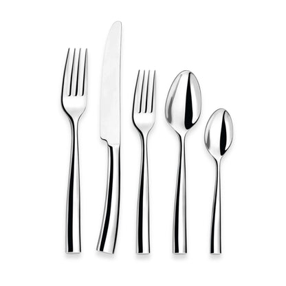 Couzon Silhouette Stainless Steel Flatware Collection | Five-Piece Place Setting