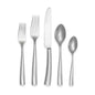 Couzon Silhouette Velvet Stainless Steel Flatware Collection | Five-Piece Place Setting