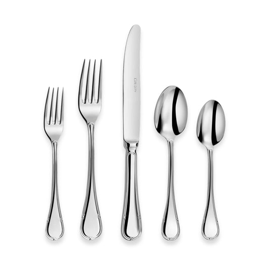 Couzon Vendôme Stainless Steel Flatware Collection | Five-Piece Place Setting