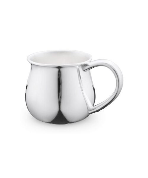 Pot Belly Baby Cup in Silverplate
