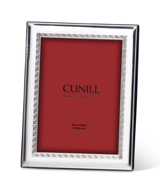 Cunill Greek Key Silverplate Frame