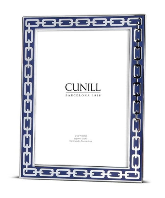 Cunill Links Blue Silverplate Frame