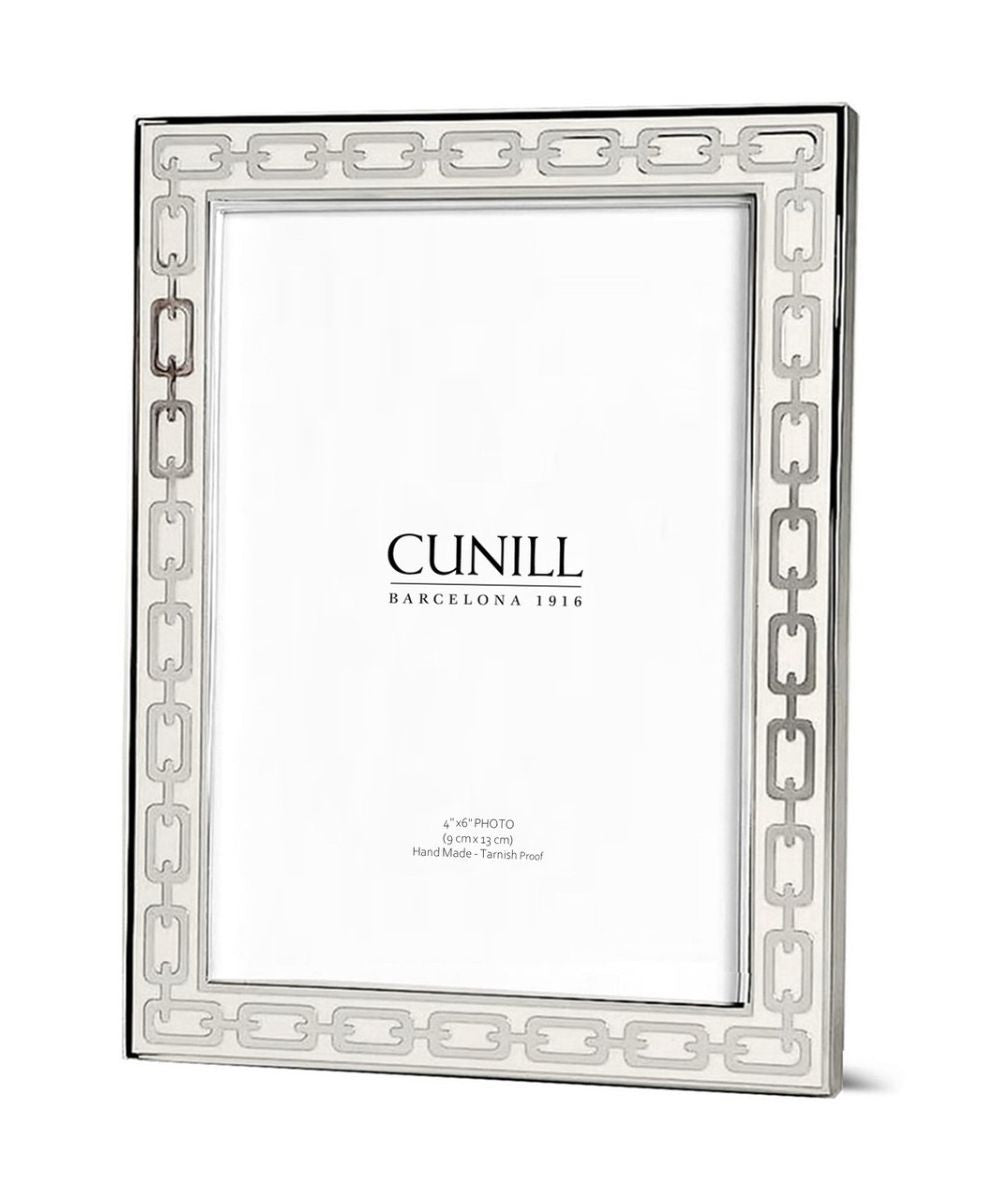 Cunill Links White Silverplate Frame