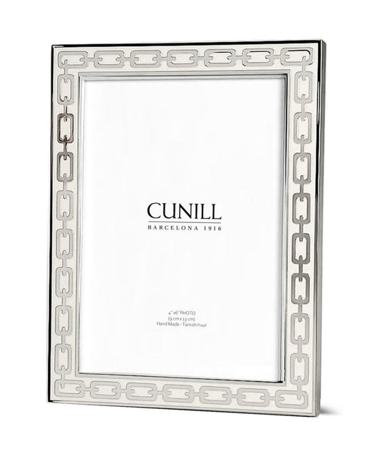Cunill Links White Silverplate Frame