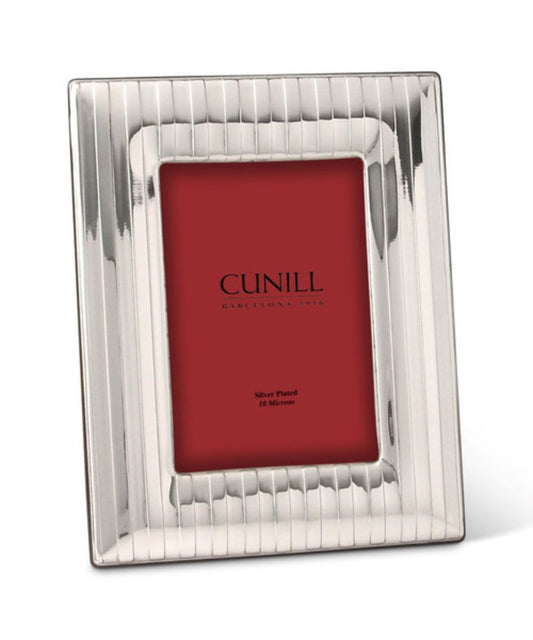 Cunill Pinstripe Silverplate Frame