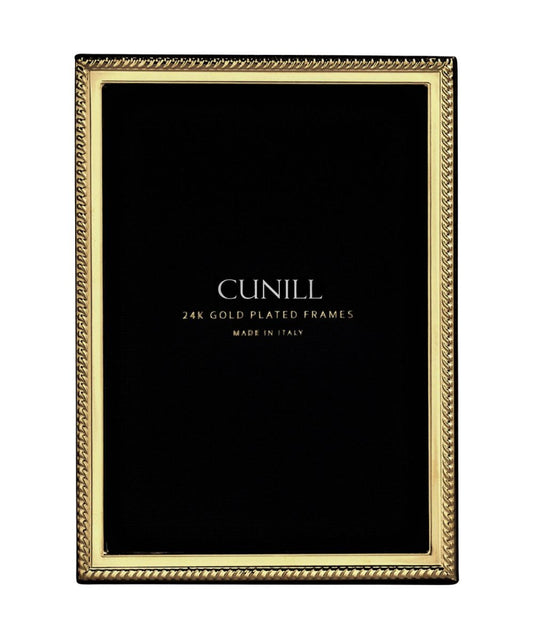 Cunill Rope Gold Plate Frame