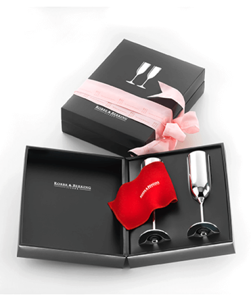 Alta Champagne Gift Set in Sterling
