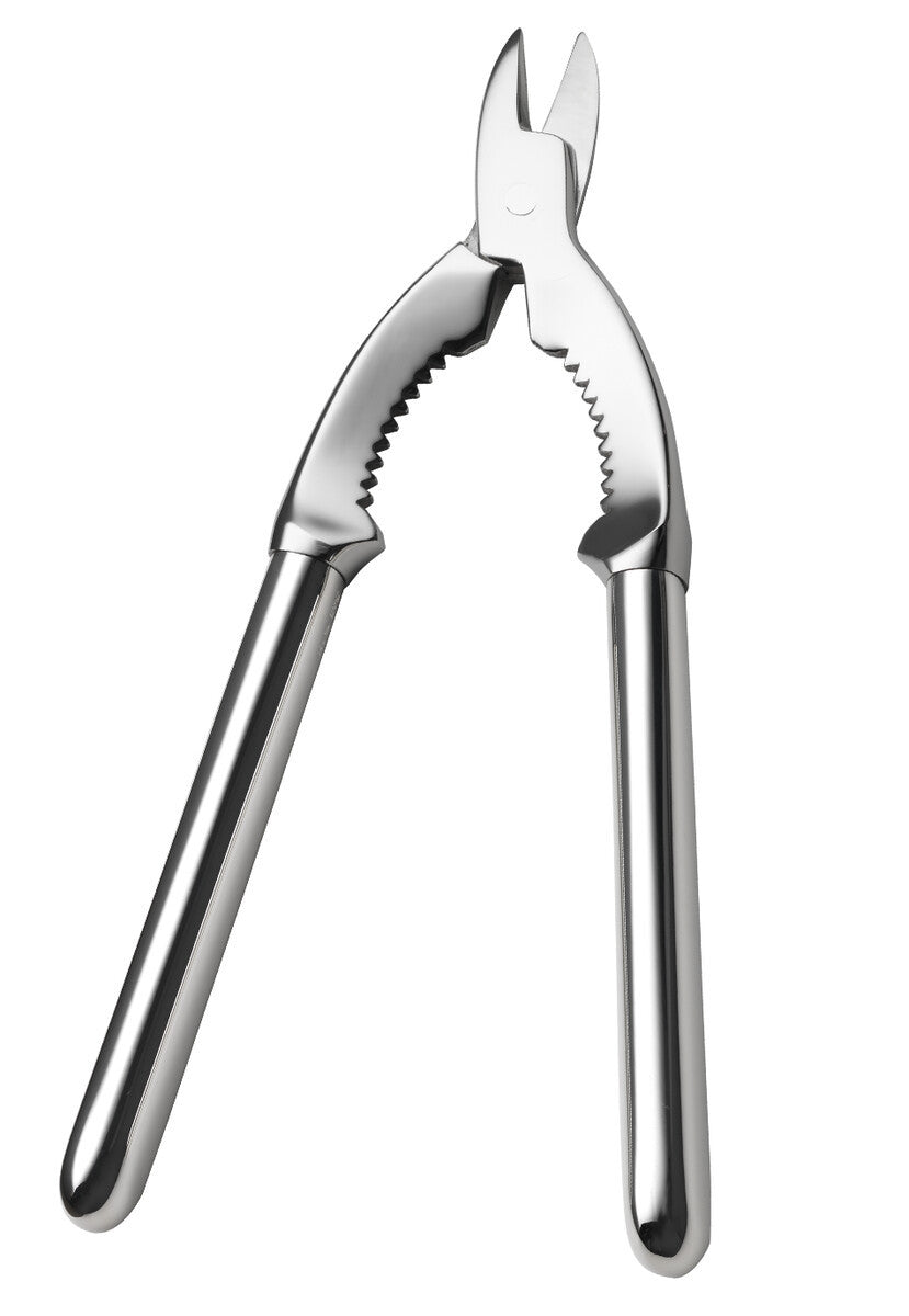 Dante Champagne Tongs in Silverplate