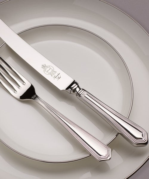 Chester "Flatware" Cutlery Collection in Silverplate