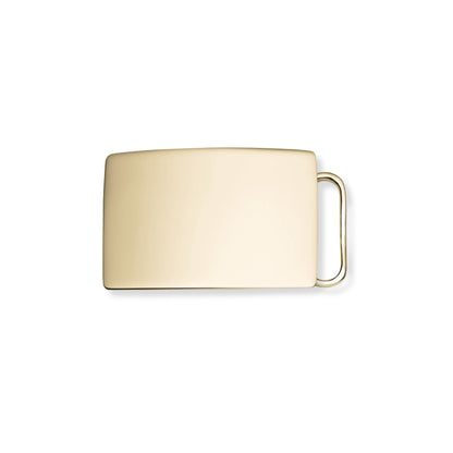 Vermeil Plain Belt Buckle | The Lanam Shop