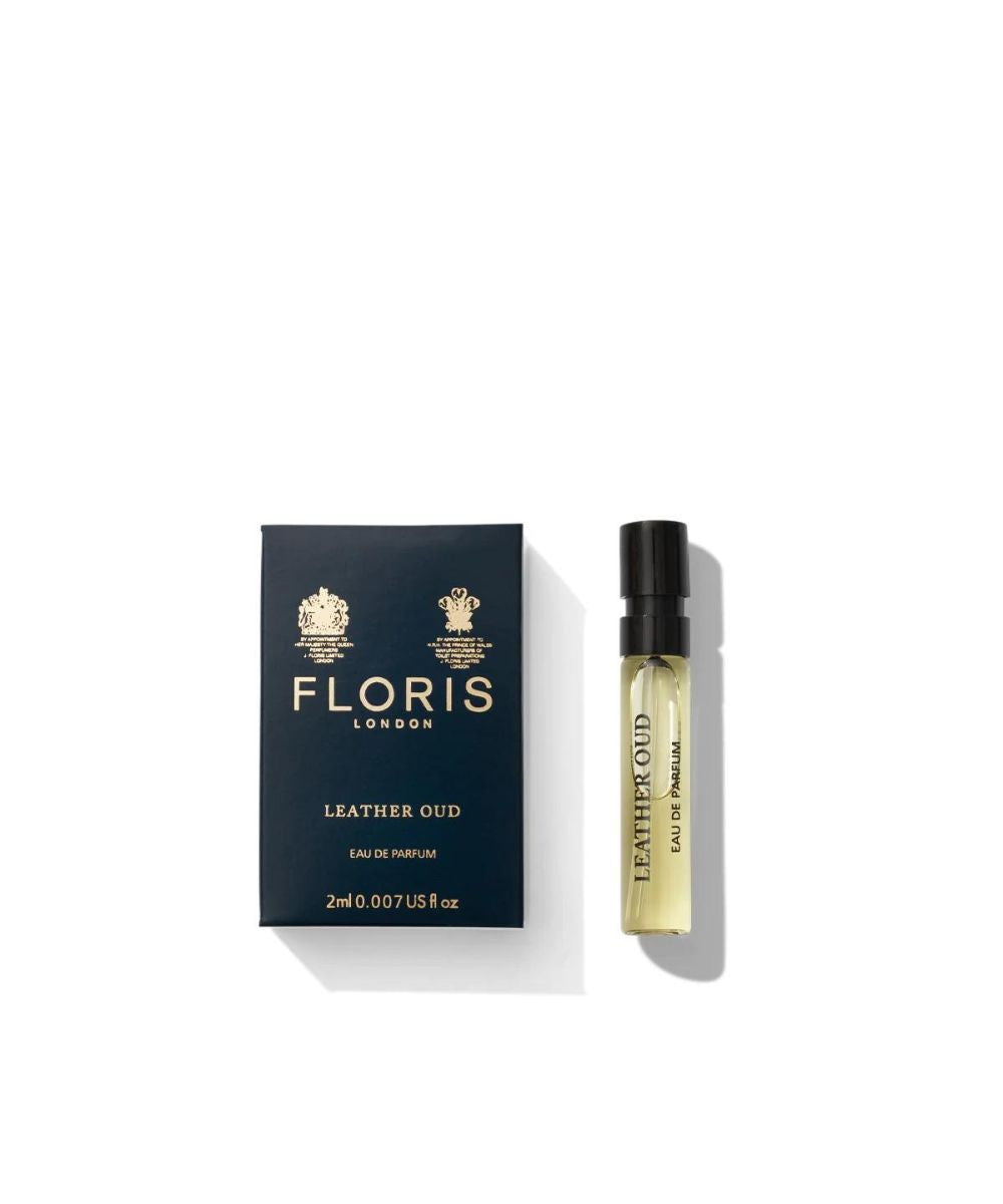 Floris London Leather Oud Eau de Parfum 2 mL Tester