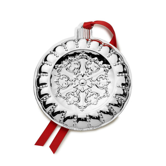 Gorham 2024 Sterling Silver Chantilly Ornament - 17th Edition