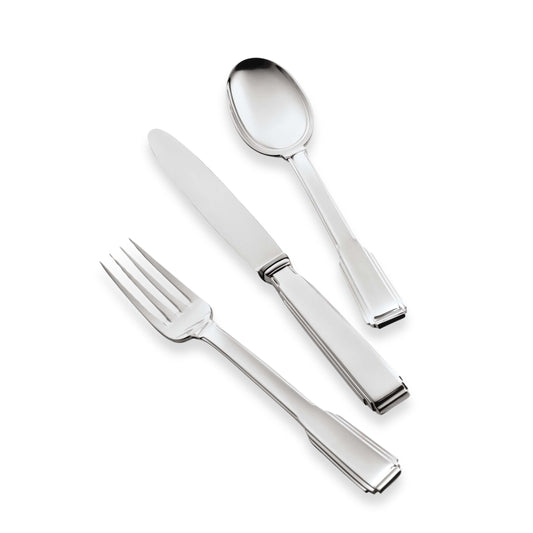 Greggio Art Deco Silverplate Flatware Collection