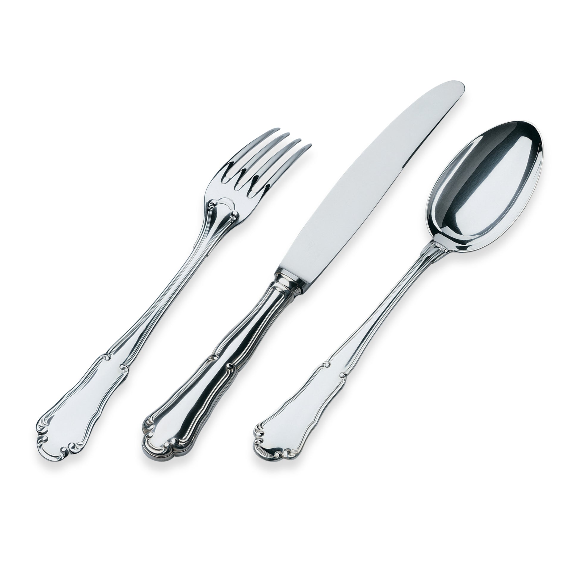 Greggio Barocco Silverplate Flatware Collection