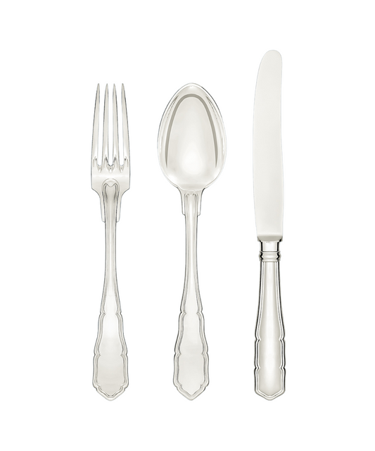 Jarosinski & Vaugoin Sterling Silver Flatware Pattern No. 015