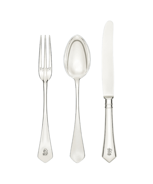 Jarosinski & Vaugoin Sterling Silver Flatware Pattern No. 018